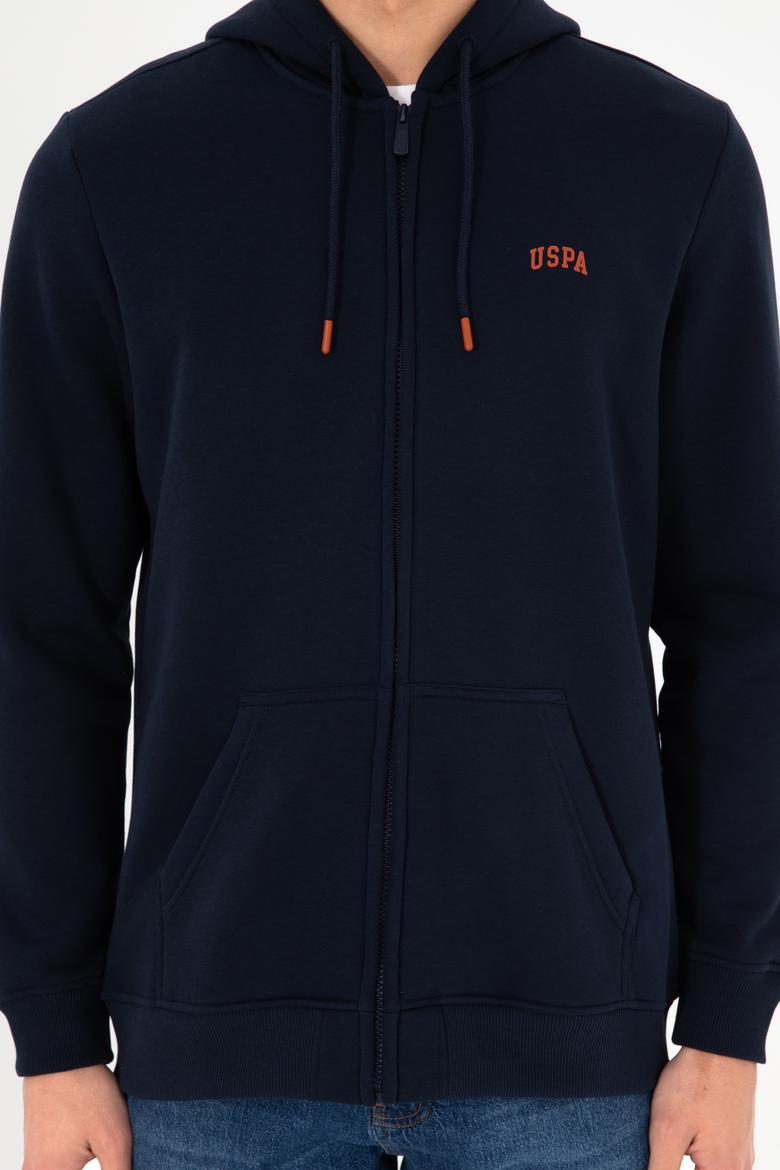 Erkek Lacivert Şardonlu Örme Hırka - 50293146006