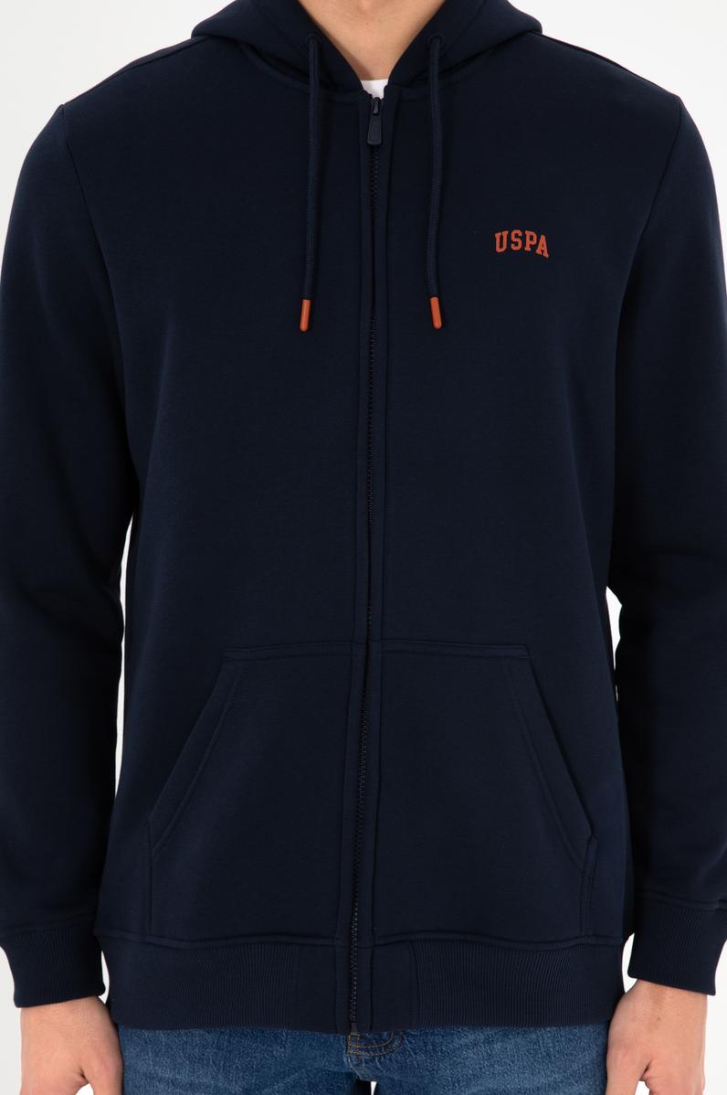 Erkek Lacivert Şardonlu Örme Hırka