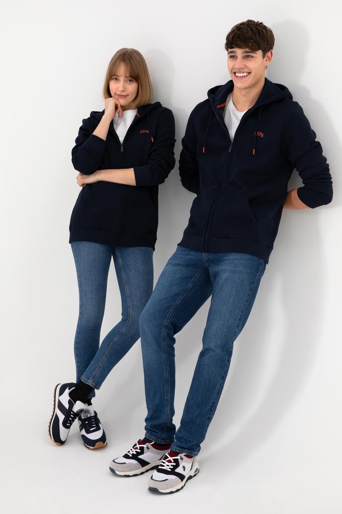 Erkek Lacivert Şardonlu Örme Hırka