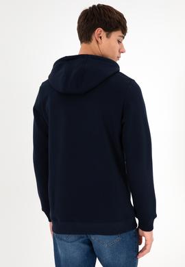 Erkek Lacivert Şardonlu Örme Hırka - 50293146006