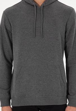 Erkek Antrasit Melanj Basic Sweatshirt - 50295167083