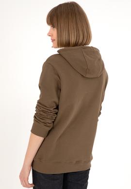 Erkek Haki Basic Sweatshirt - 50295167019