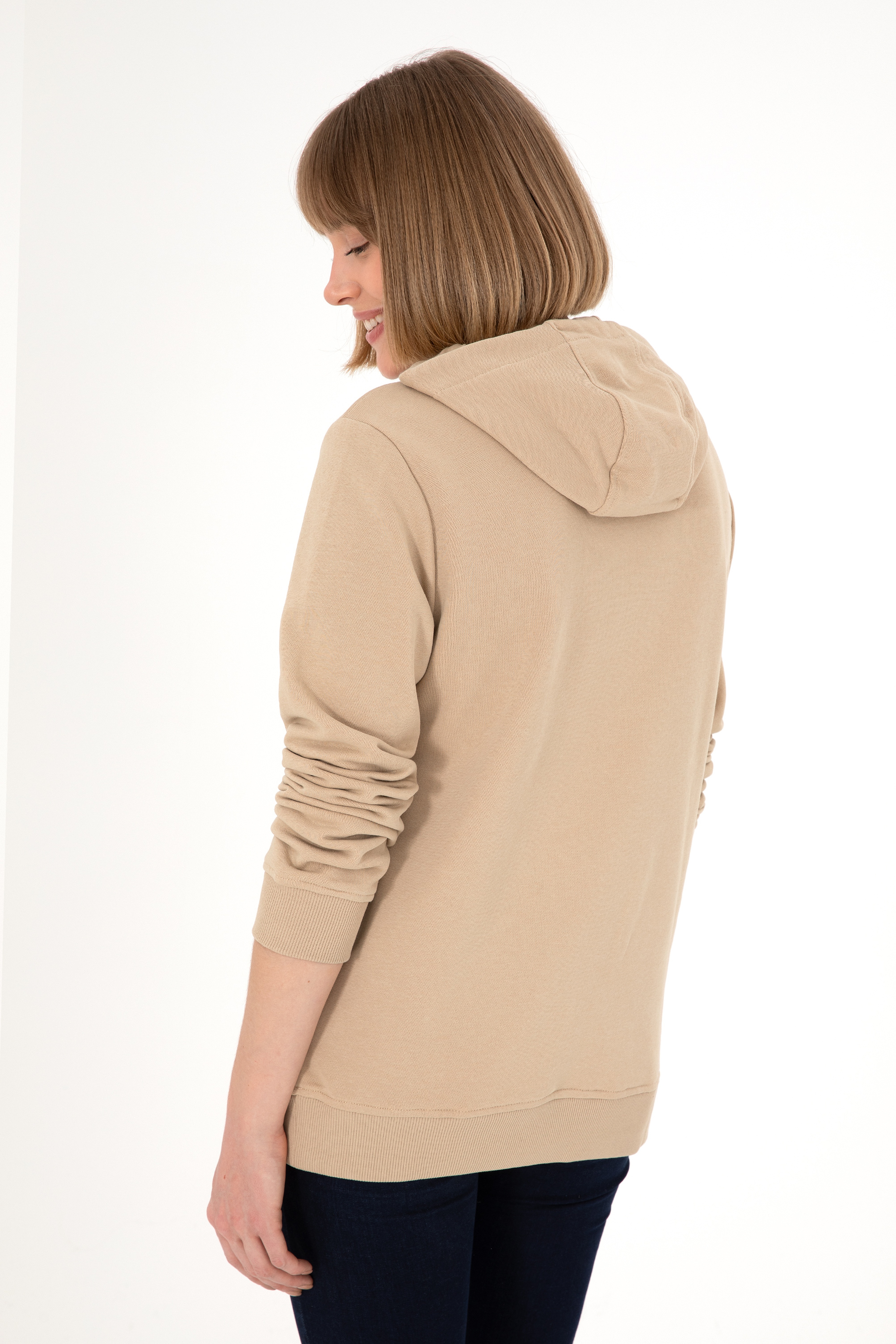 Erkek Kum Basic Sweatshirt