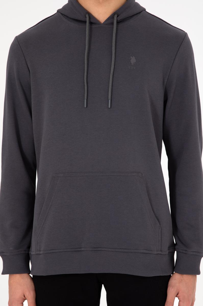 Erkek Antrasit Basic Sweatshirt