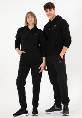 Erkek Siyah Şardonlu Eşofman Altı - 50295146016