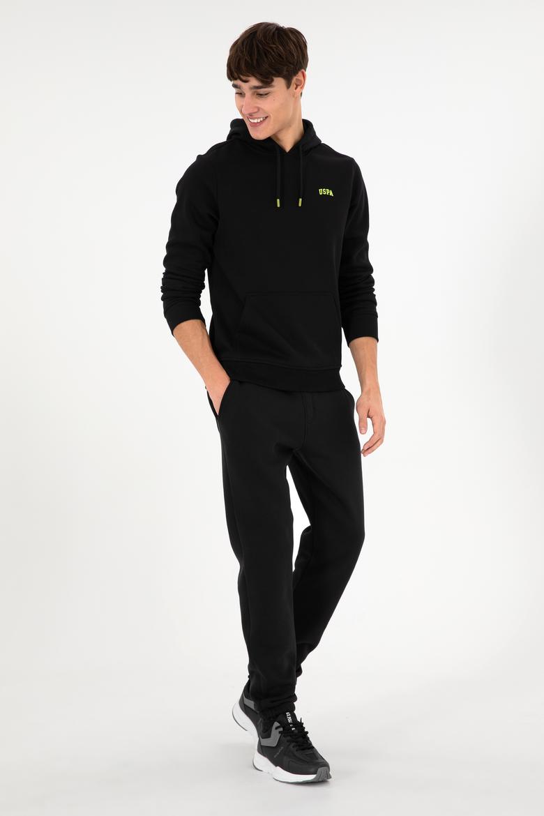 Erkek Siyah Şardonlu Eşofman Altı - 50295146016