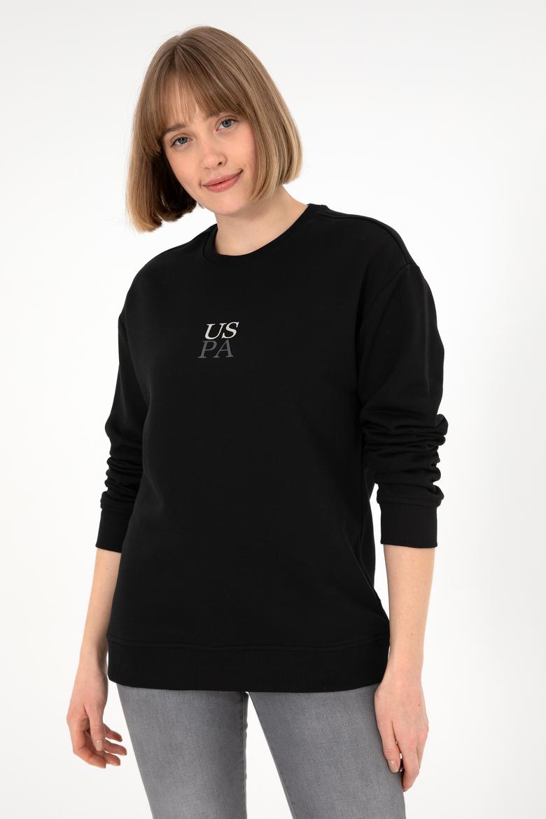 Erkek Comfort Fit Bisiklet Yaka Siyah Basic Sweatshirt - 50293420006