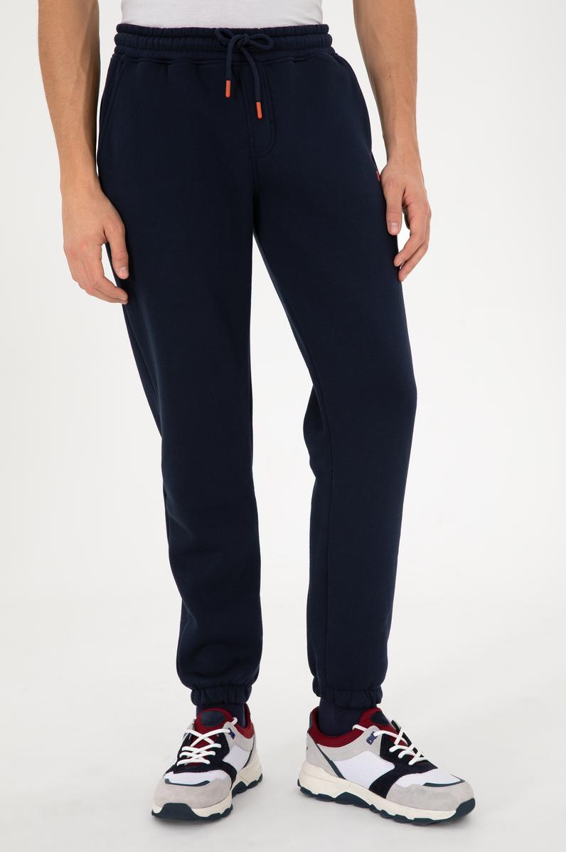 Erkek Lacivert Şardonlu Eşofman Altı