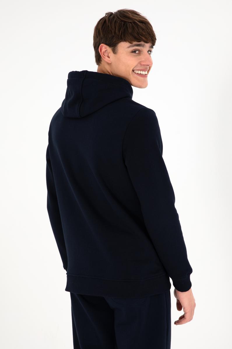 Erkek Lacivert Basic Sweatshirt