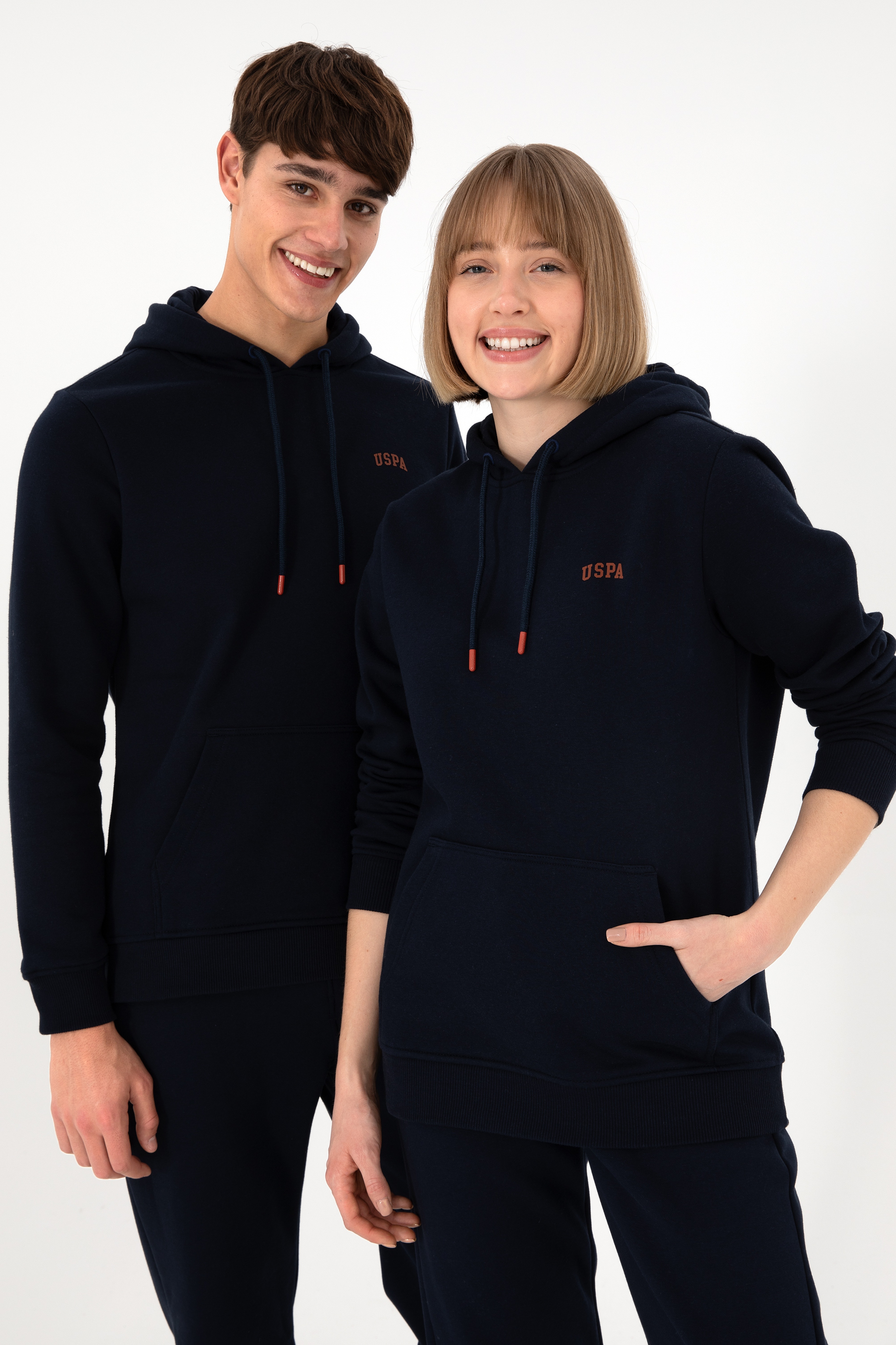 Erkek Lacivert Basic Sweatshirt - Image 3