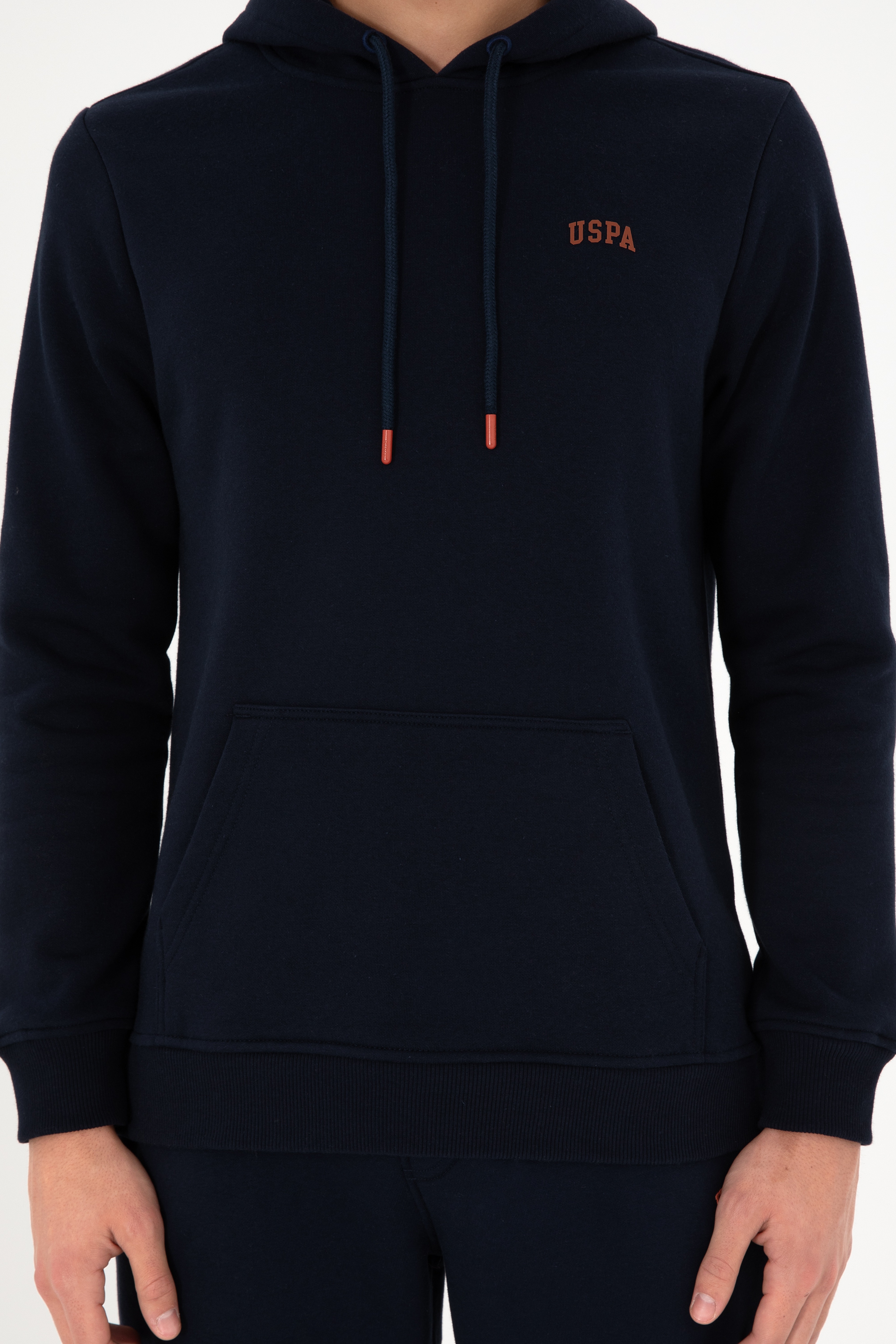 Erkek Lacivert Basic Sweatshirt - Image 7