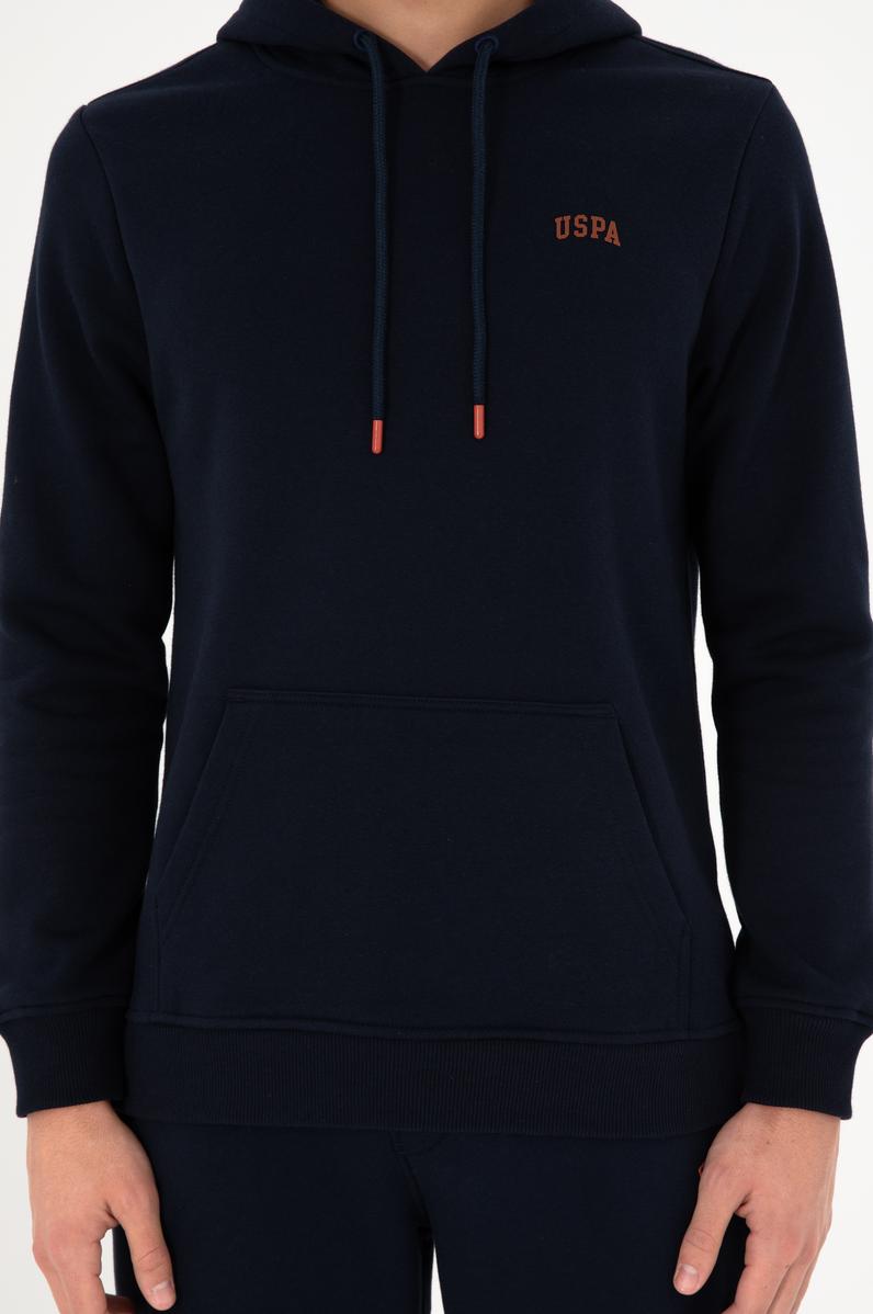 Erkek Lacivert Basic Sweatshirt