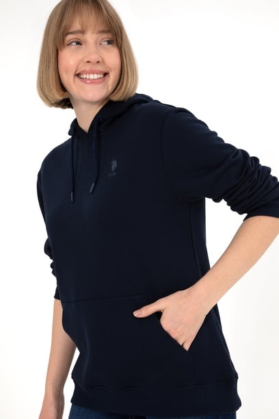 Erkek Lacivert Basic Sweatshirt