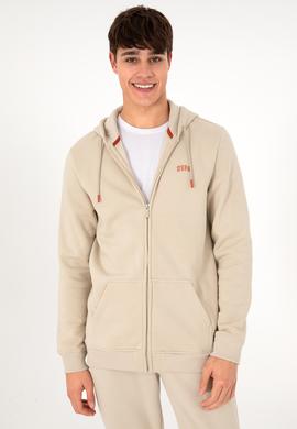 Erkek Taş Şardonlu Örme Hırka - 50293146033