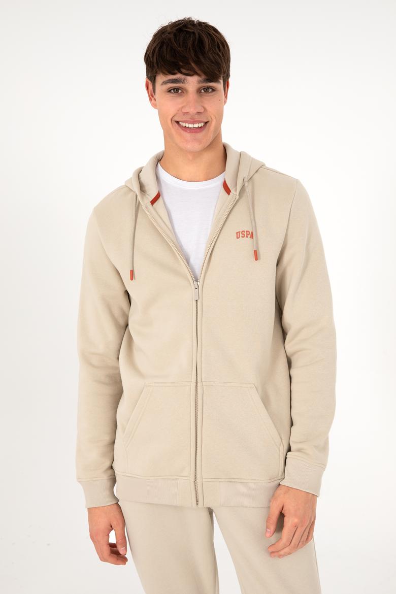 Erkek Taş Şardonlu Örme Hırka - 50293146033