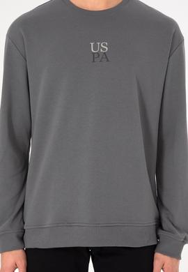 Erkek Comfort Fit Bisiklet Yaka Gri Basic Sweatshirt - 50293420029