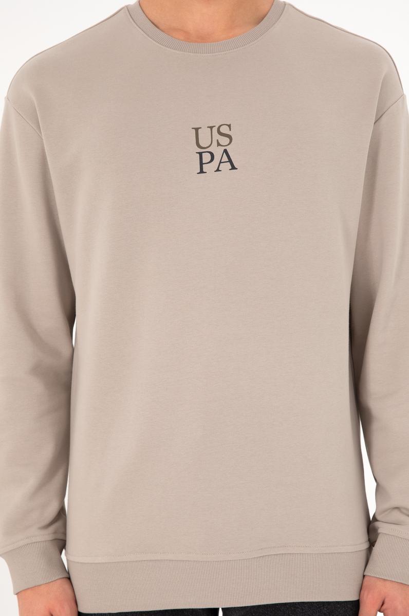 Erkek Taş Basic Sweatshirt