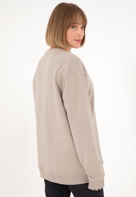 Erkek Taş Basic Sweatshirt - 50293420031