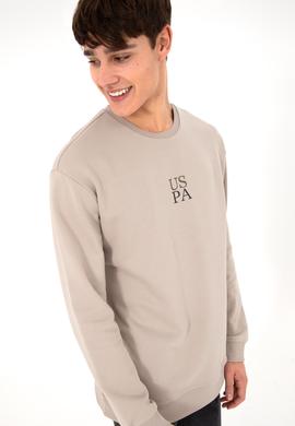 Erkek Taş Basic Sweatshirt - 50293420031