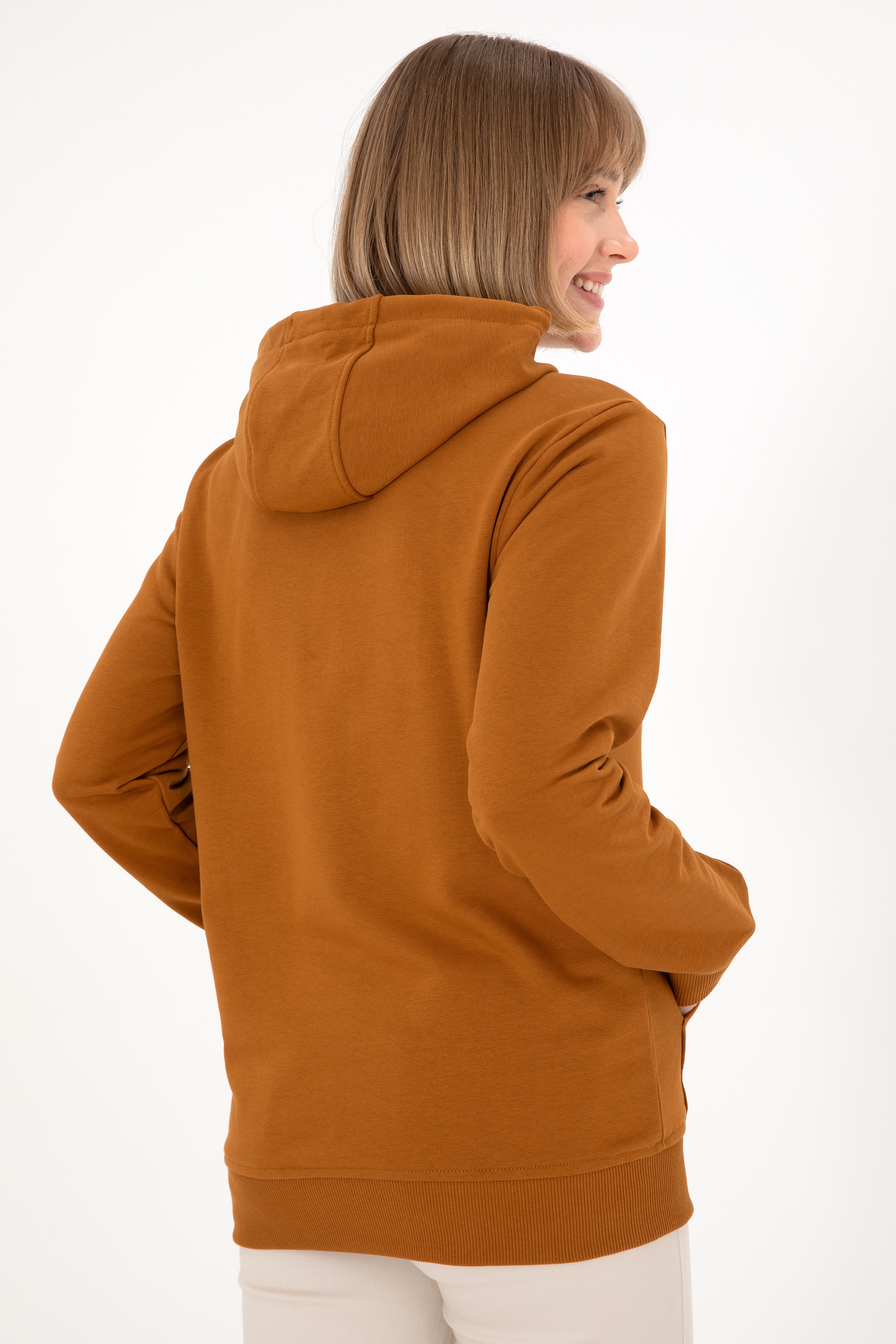 Erkek Regular Fit Kapüşonlu Coconut Basic Sweatshirt - Image 4