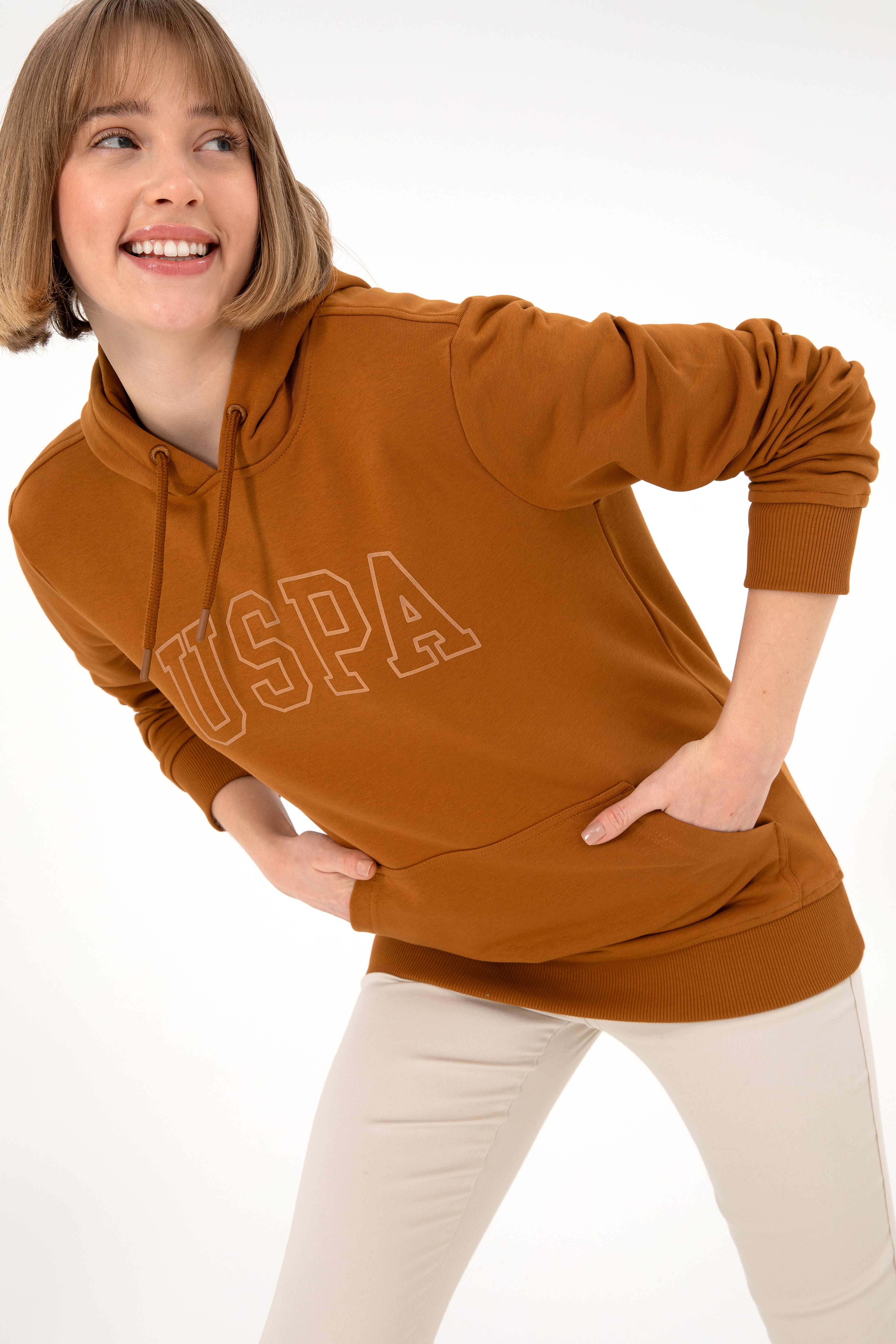 Erkek Regular Fit Kapüşonlu Coconut Basic Sweatshirt - Image 3