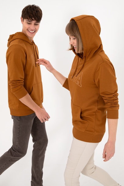 Erkek Regular Fit Kapüşonlu Coconut Basic Sweatshirt