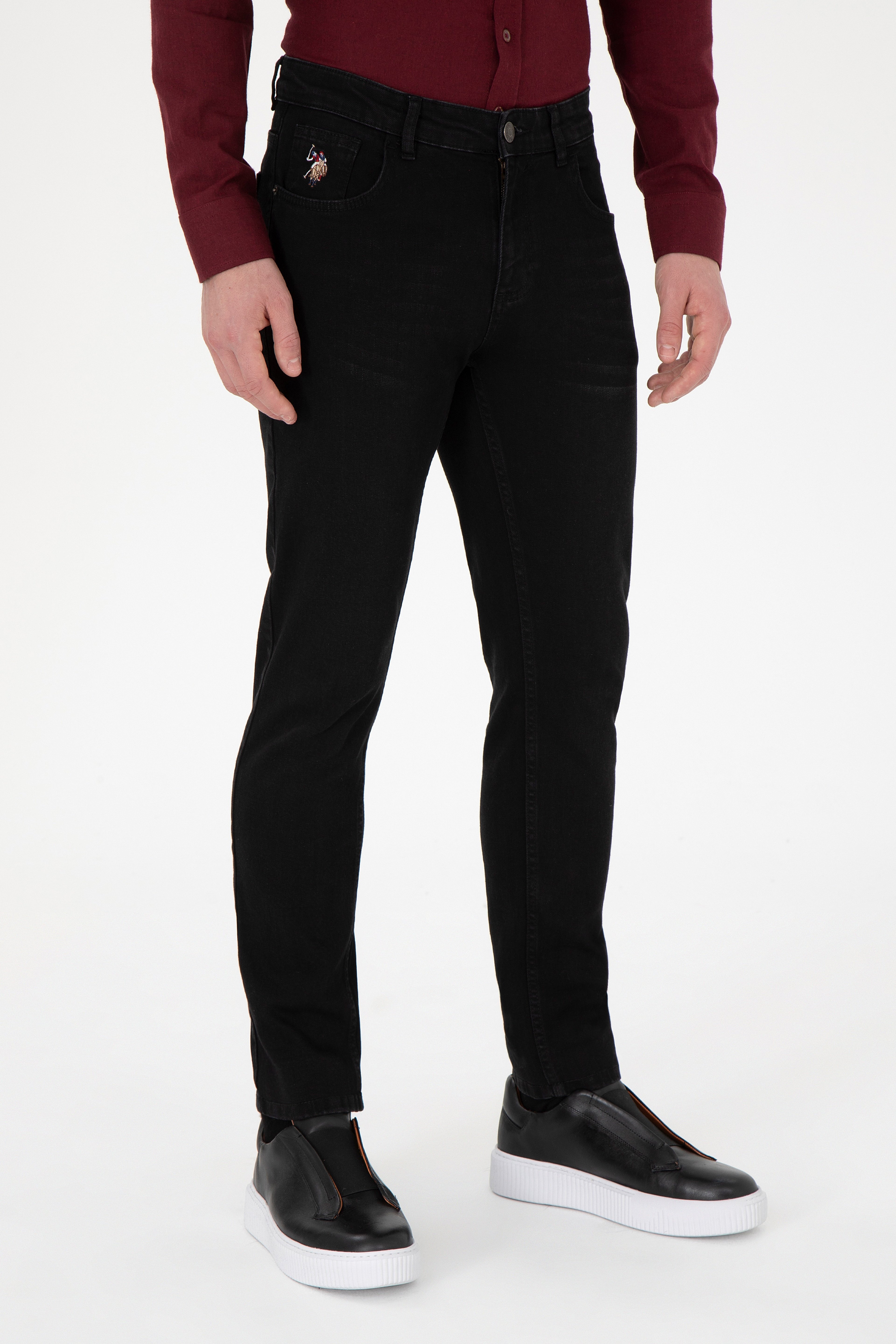 Erkek Siyah Jean Pantolon - Image 2