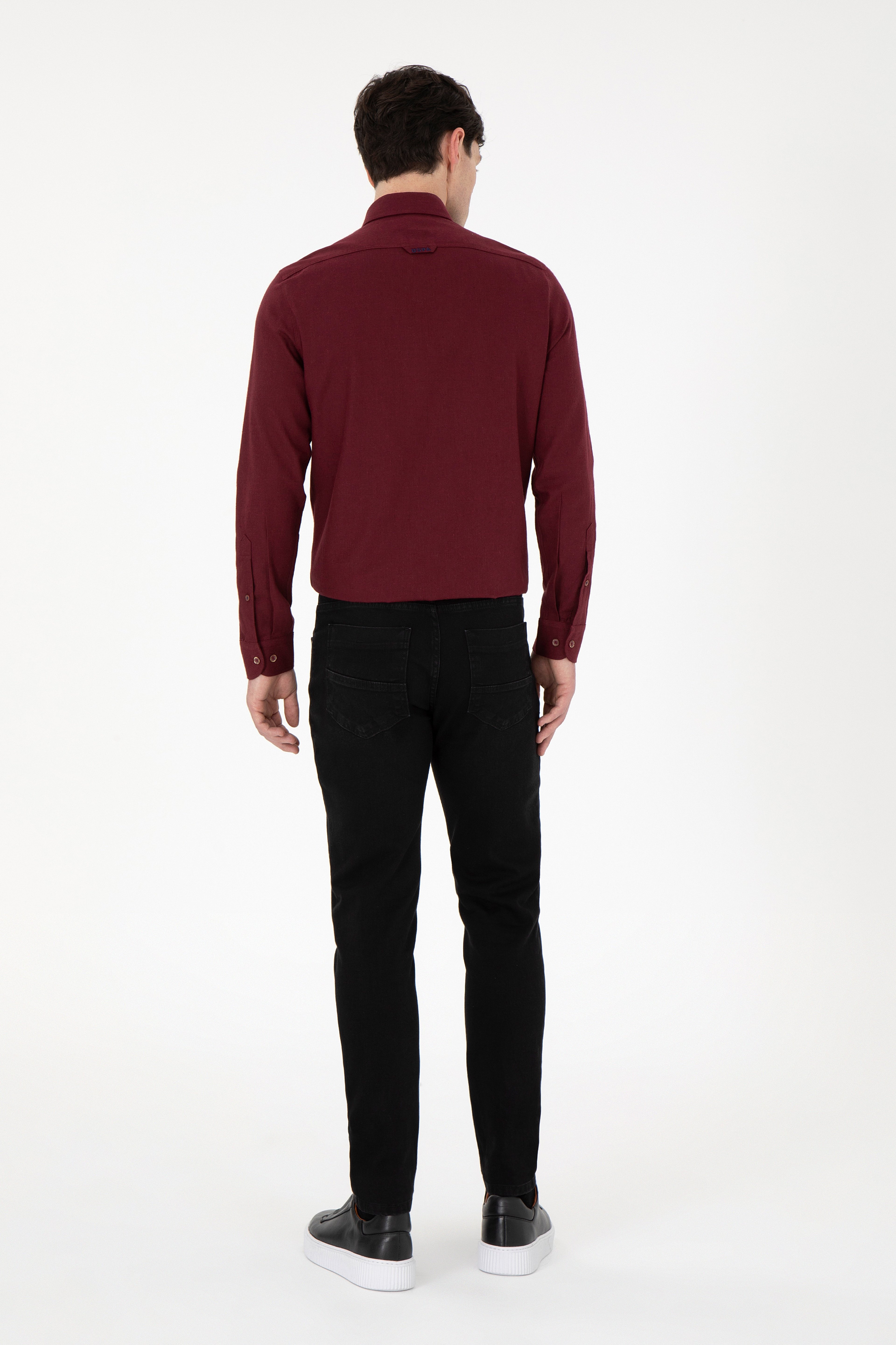 Erkek Siyah Jean Pantolon - Image 4
