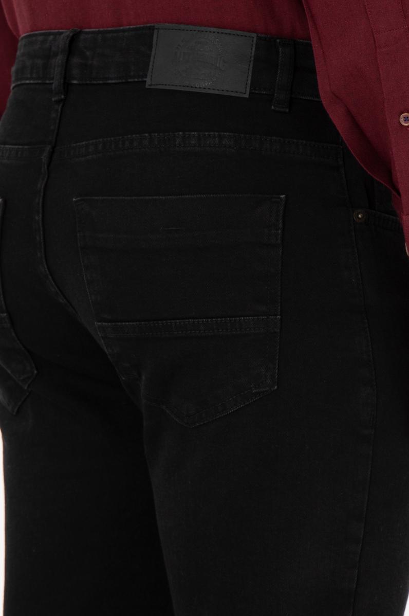 Erkek Siyah Jean Pantolon