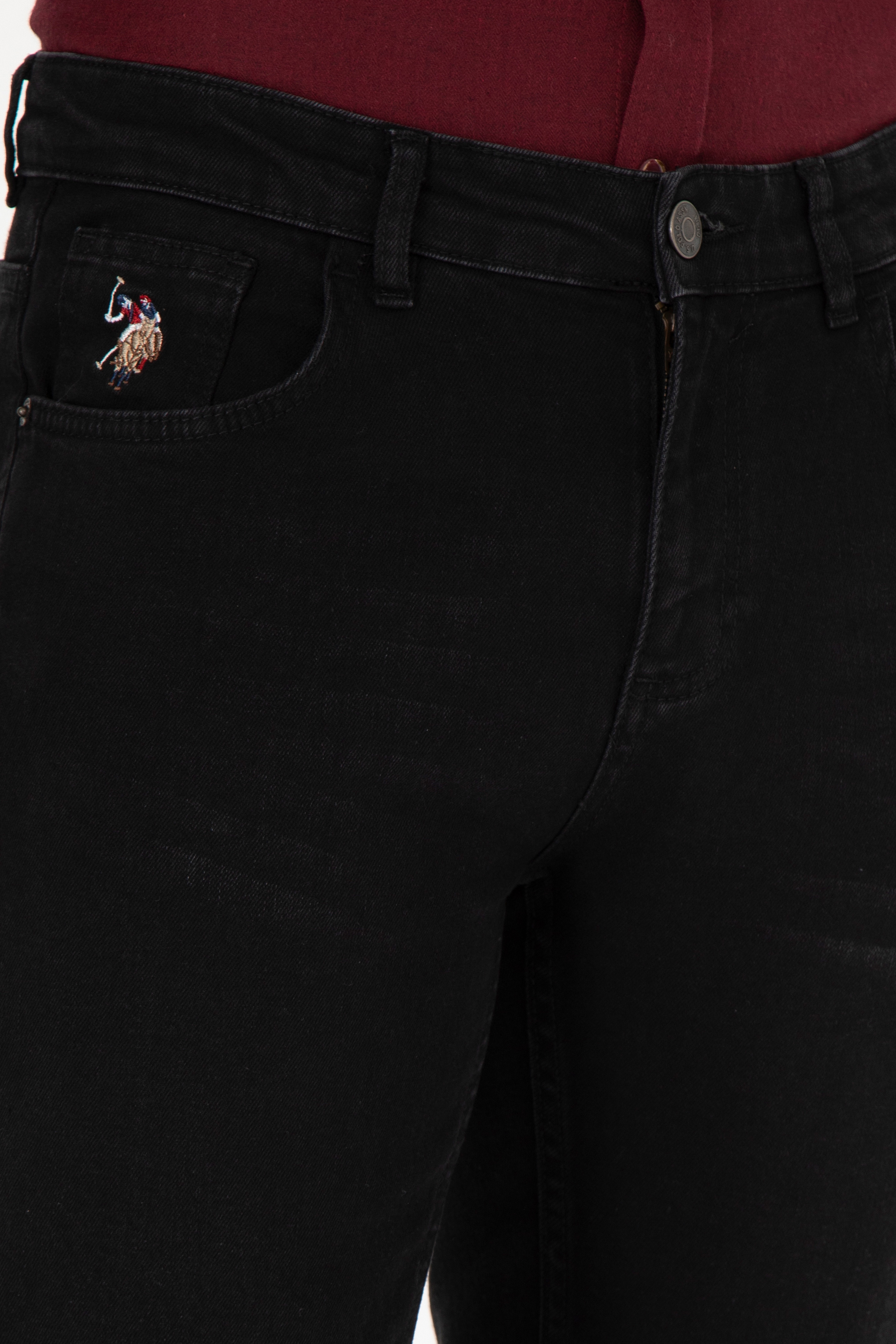 Erkek Siyah Jean Pantolon