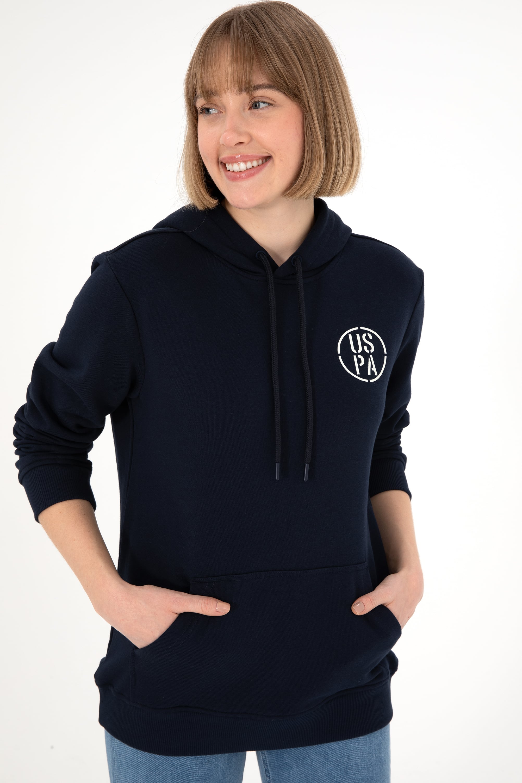 Erkek Lacivert Sweatshirt