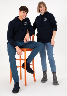 Erkek Lacivert Sweatshirt - 50293361006