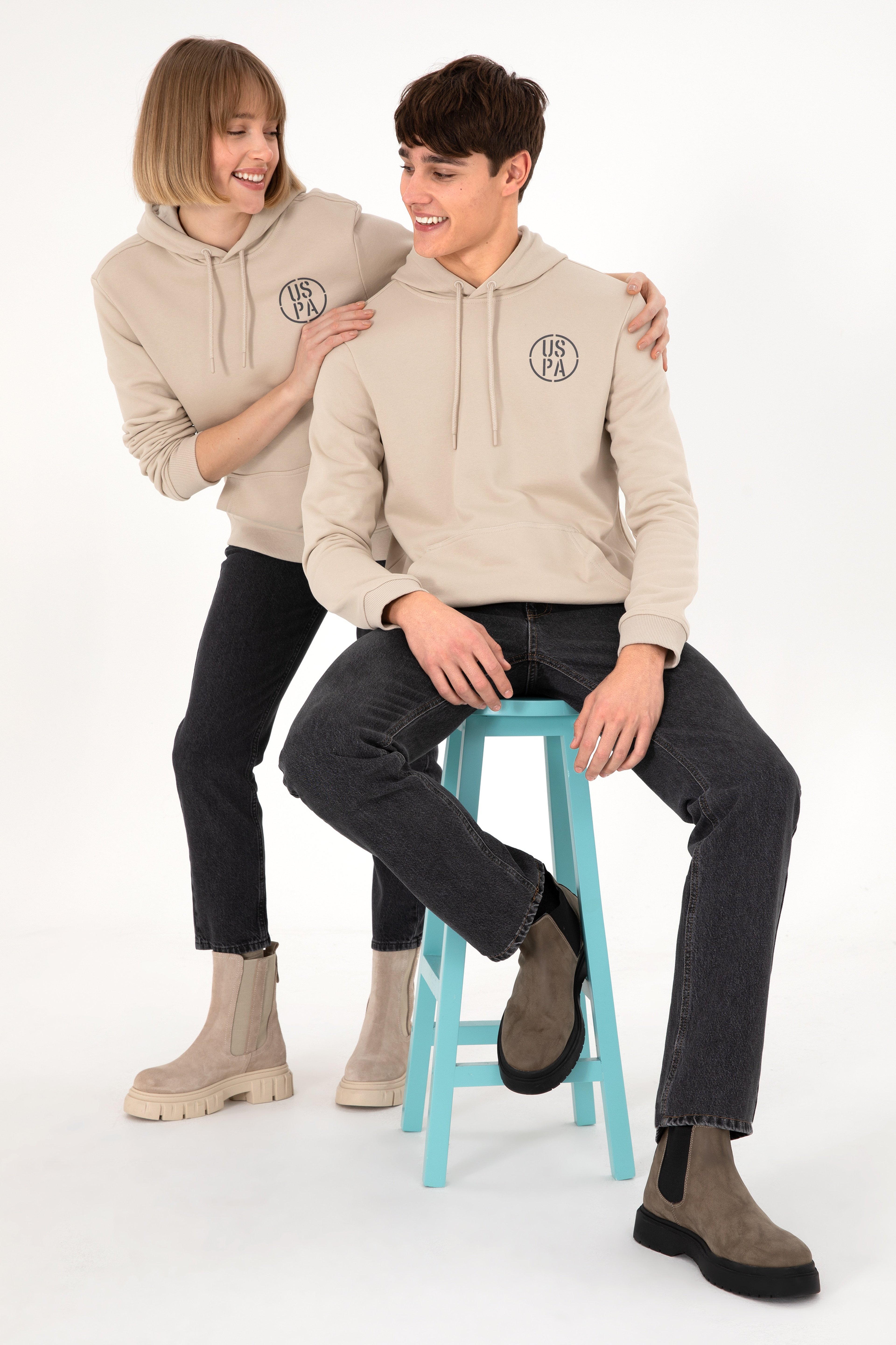 Erkek Taş Sweatshirt - Image 2