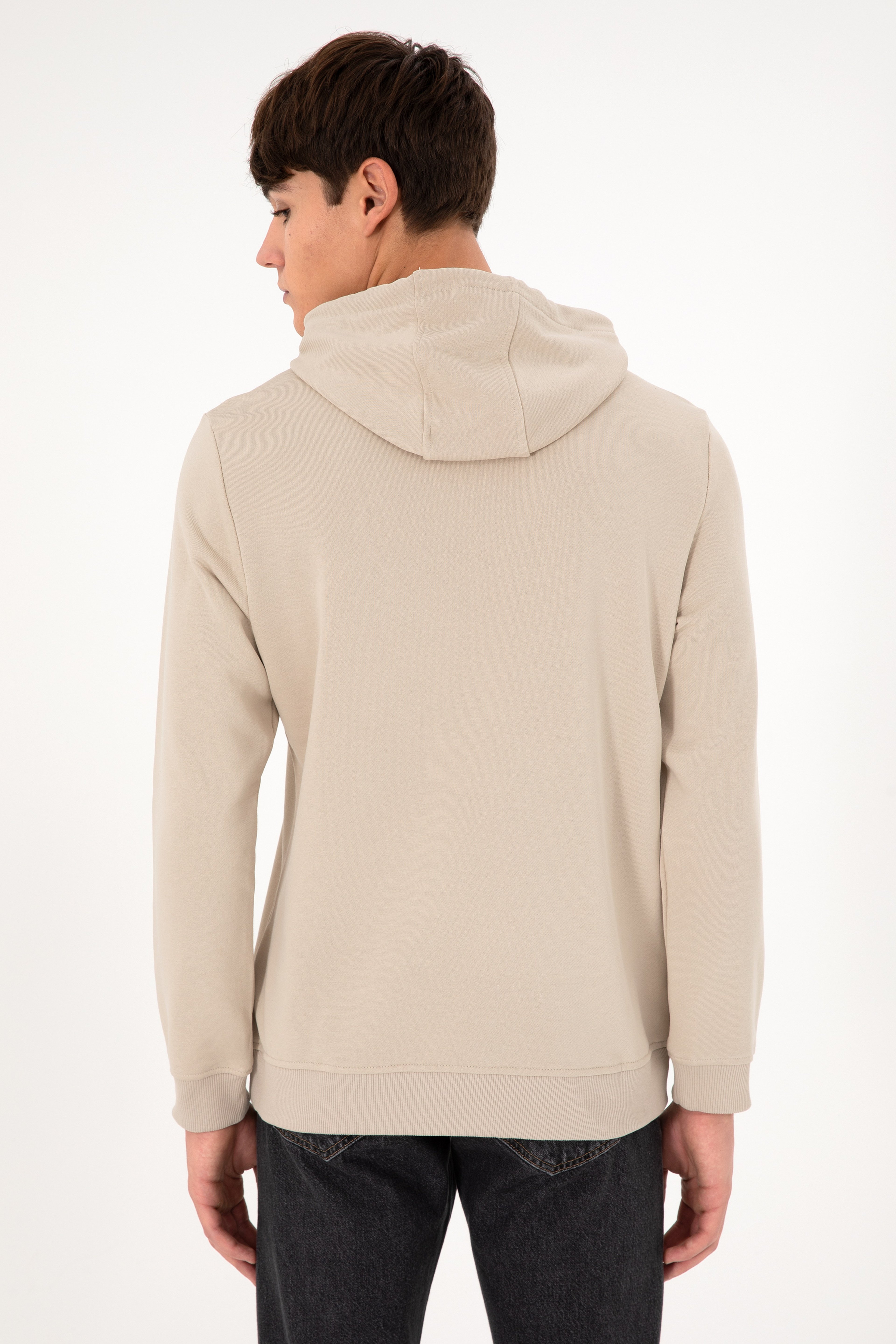 Erkek Taş Sweatshirt - Image 6