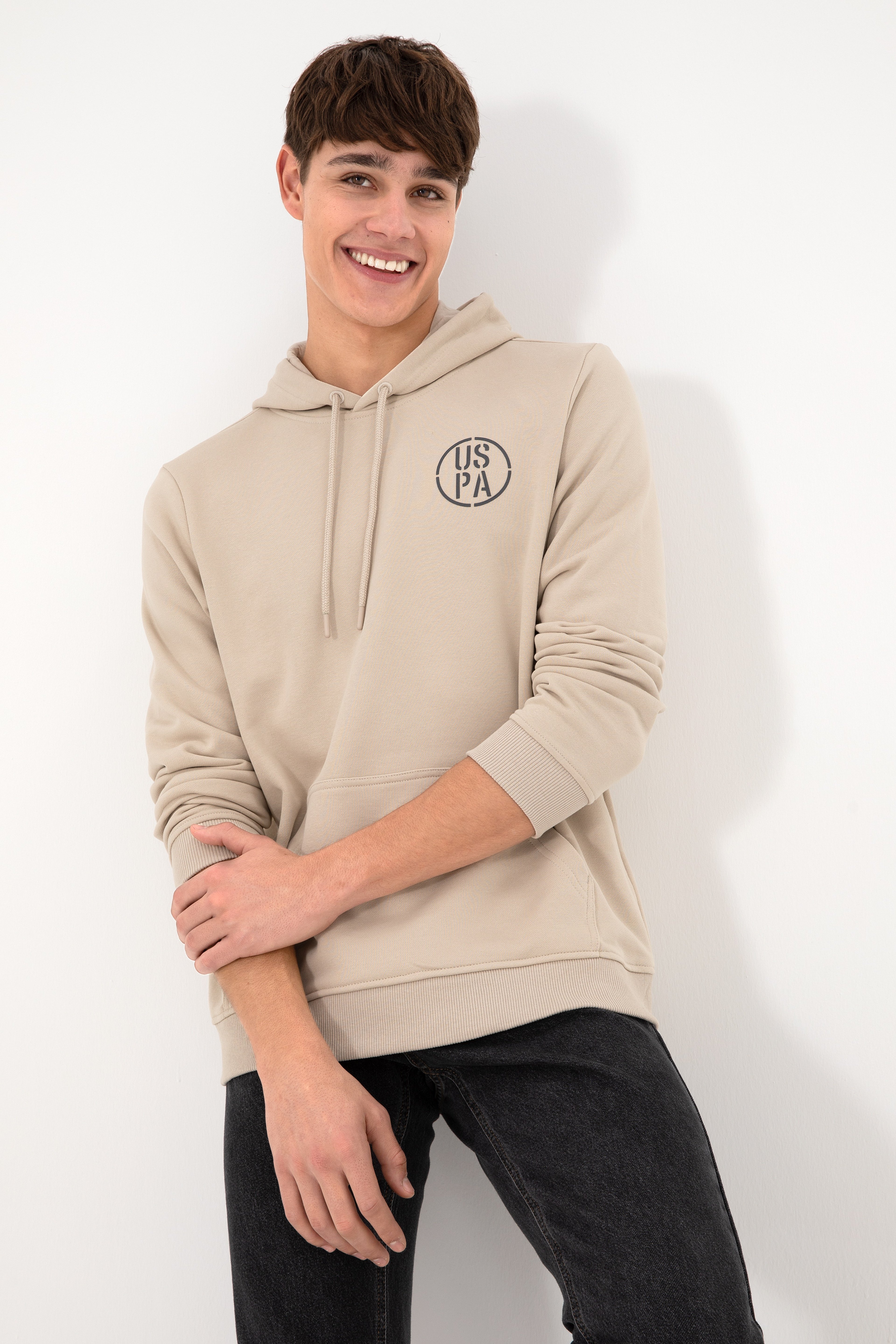 Erkek Taş Sweatshirt - Image 5