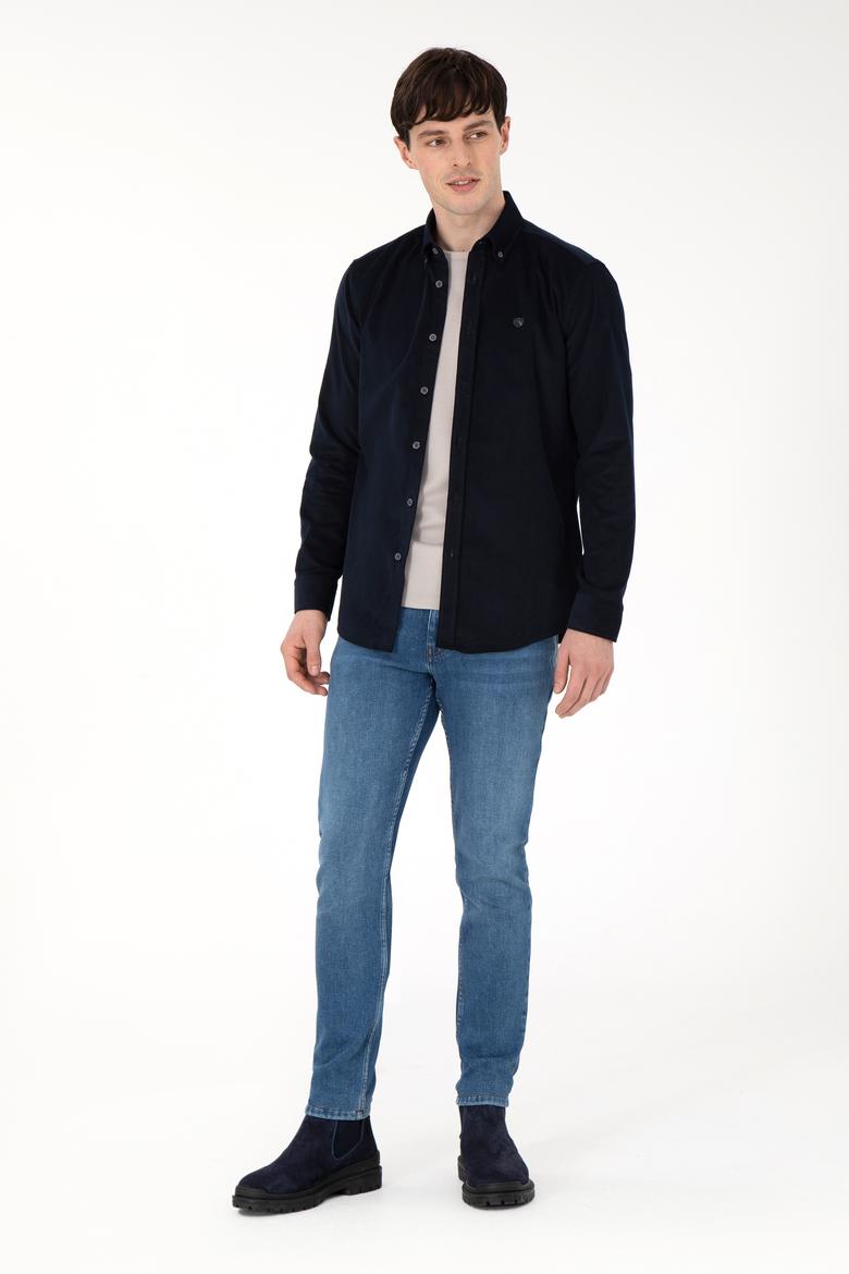 Erkek Mavi Jean Pantolon - 50293278009