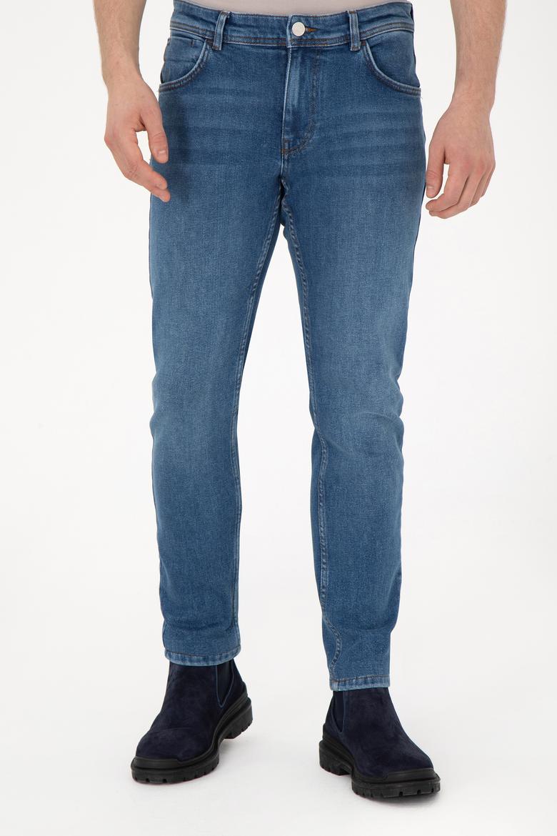 Erkek Mavi Jean Pantolon - 50293278009