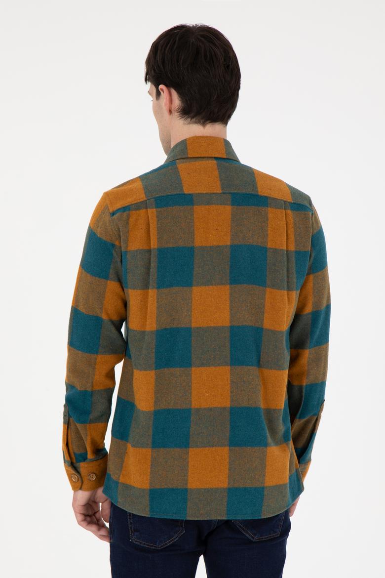 Erkek Camel Uzun Kollu Gömlek - 50297504023