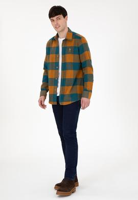 Erkek Camel Uzun Kollu Gömlek - 50297504023