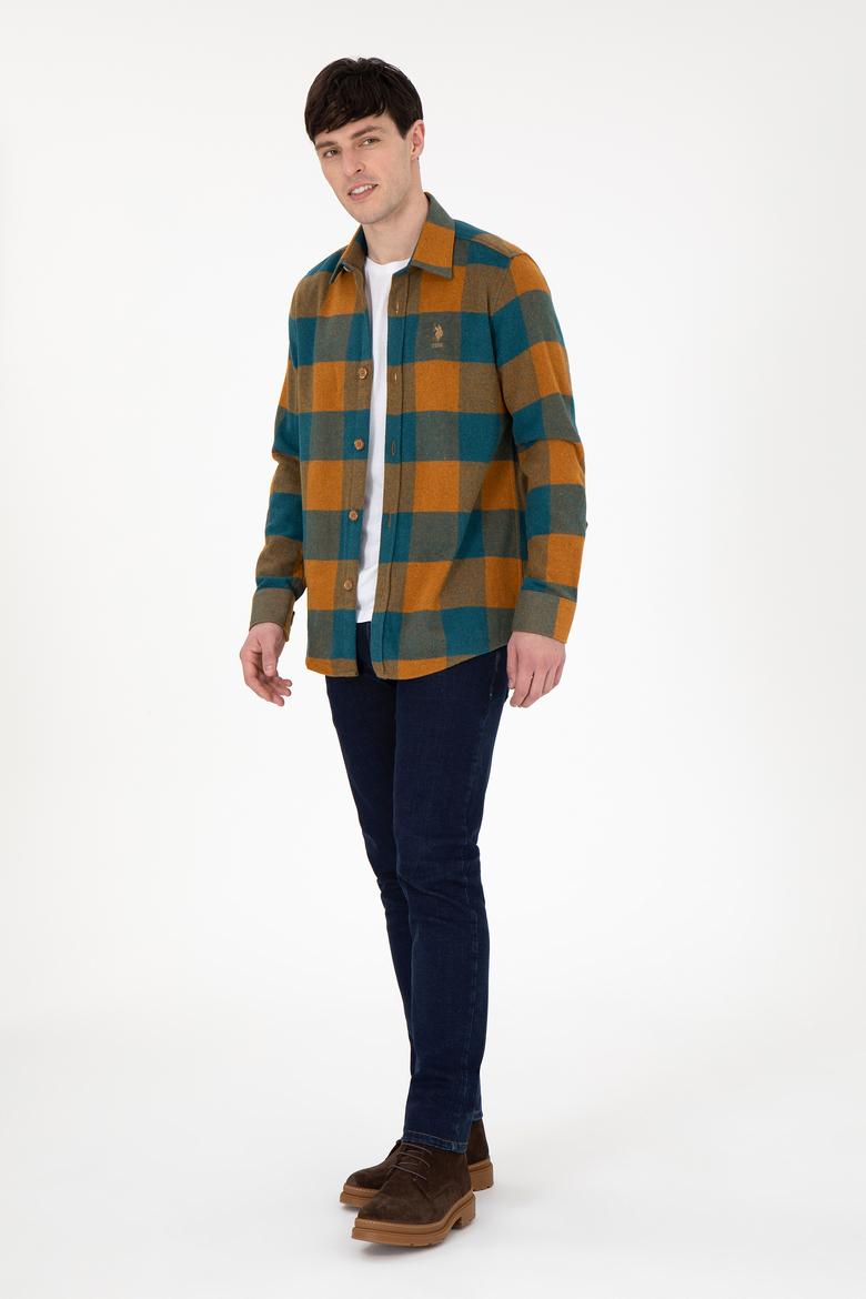 Erkek Camel Uzun Kollu Gömlek - 50297504023