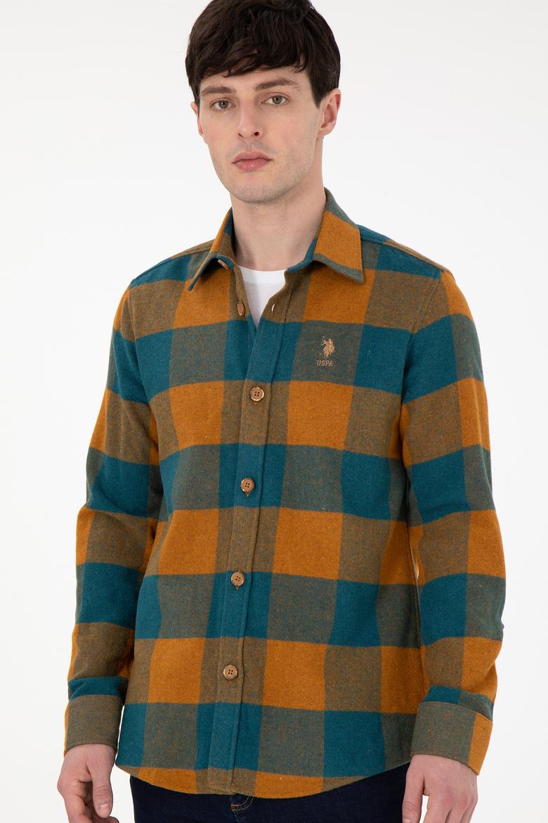 Erkek Camel Uzun Kollu Gömlek - 50297504023