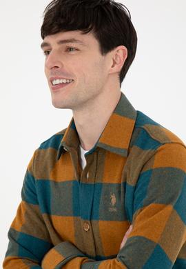 Erkek Camel Uzun Kollu Gömlek - 50297504023