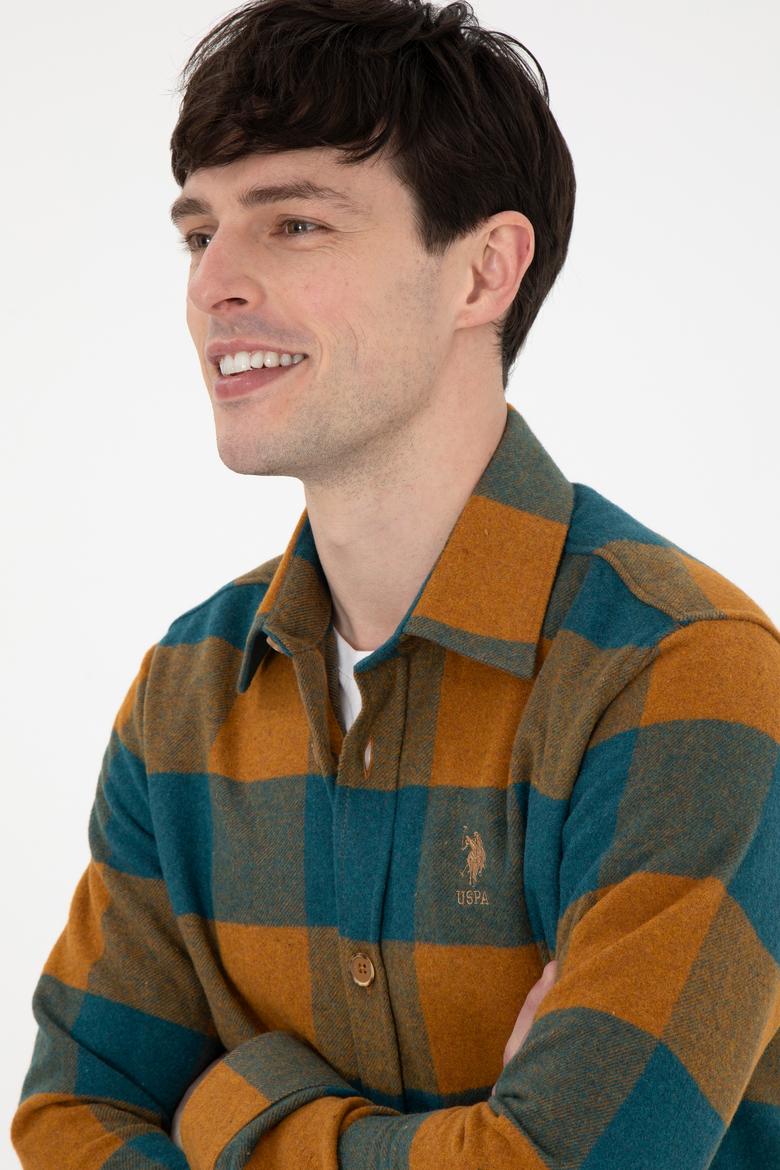 Erkek Camel Uzun Kollu Gömlek - 50297504023