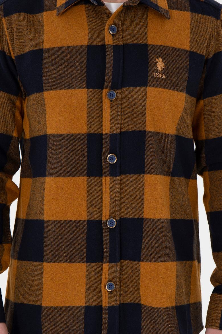 Erkek Lacivert Uzun Kollu Gömlek - 50297504014