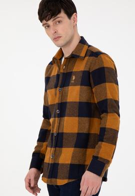 Erkek Lacivert Uzun Kollu Gömlek - 50297504014