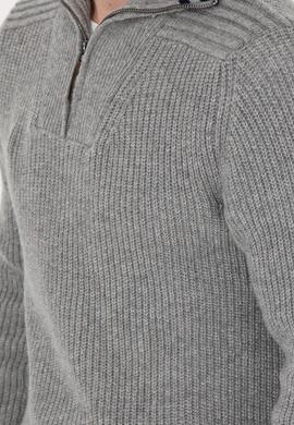 Erkek Gri Melanj Kazak - 50293161017