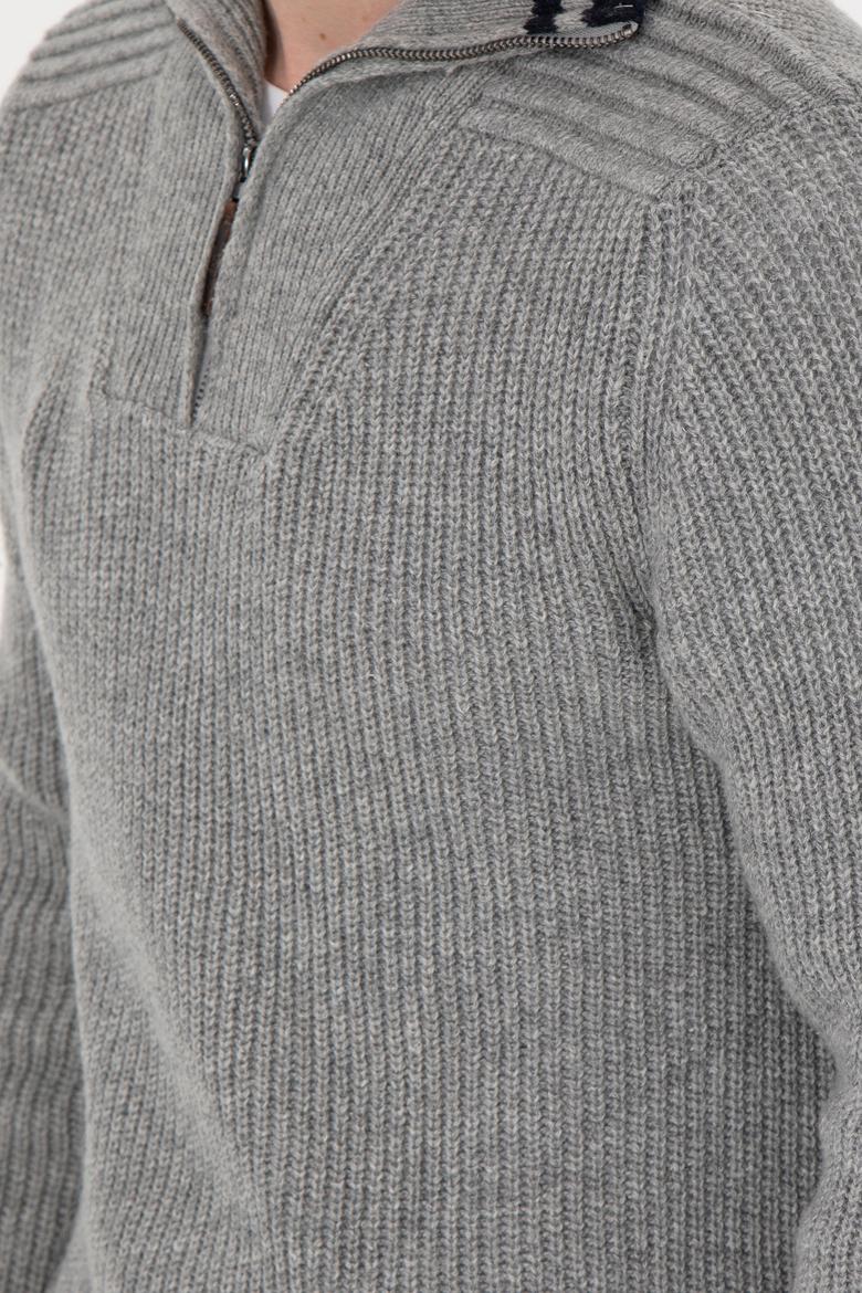 Erkek Gri Melanj Kazak - 50293161017