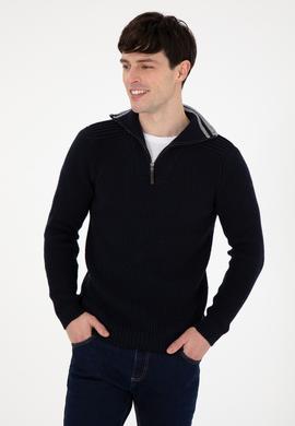 Erkek Lacivert Kazak - 50293161009