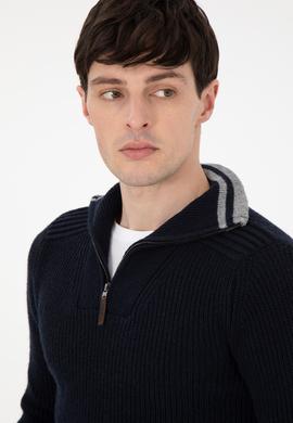 Erkek Lacivert Kazak - 50293161009