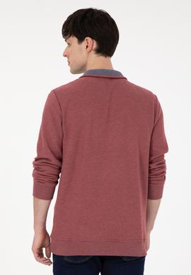 Erkek Bordo Sweatshirt - 50290772007